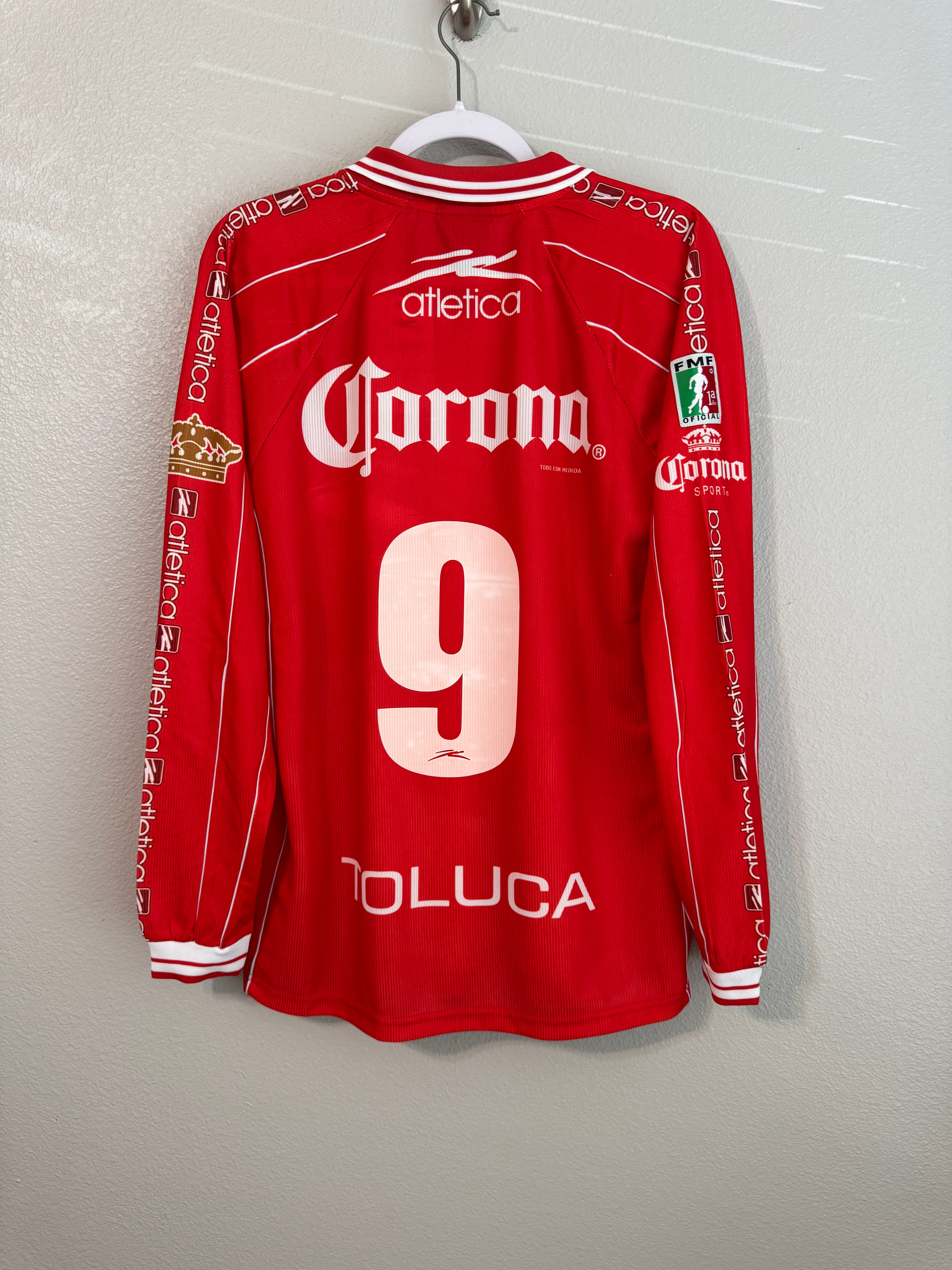 Toluca 1999/2000 Cardozo home jersey