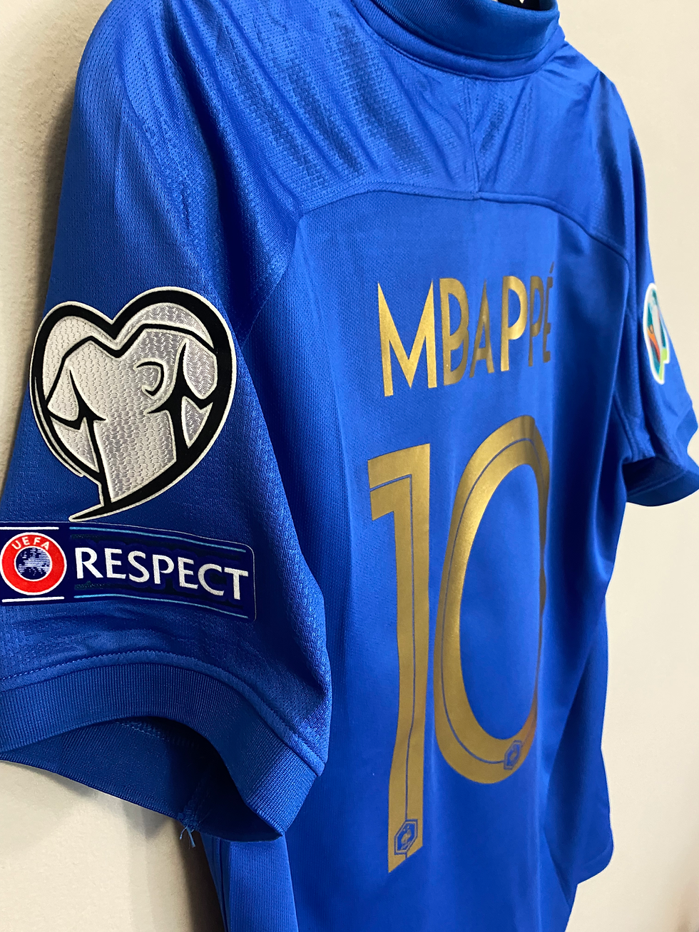 Thumbnail: France 2019 Mbappe centenary home jersey