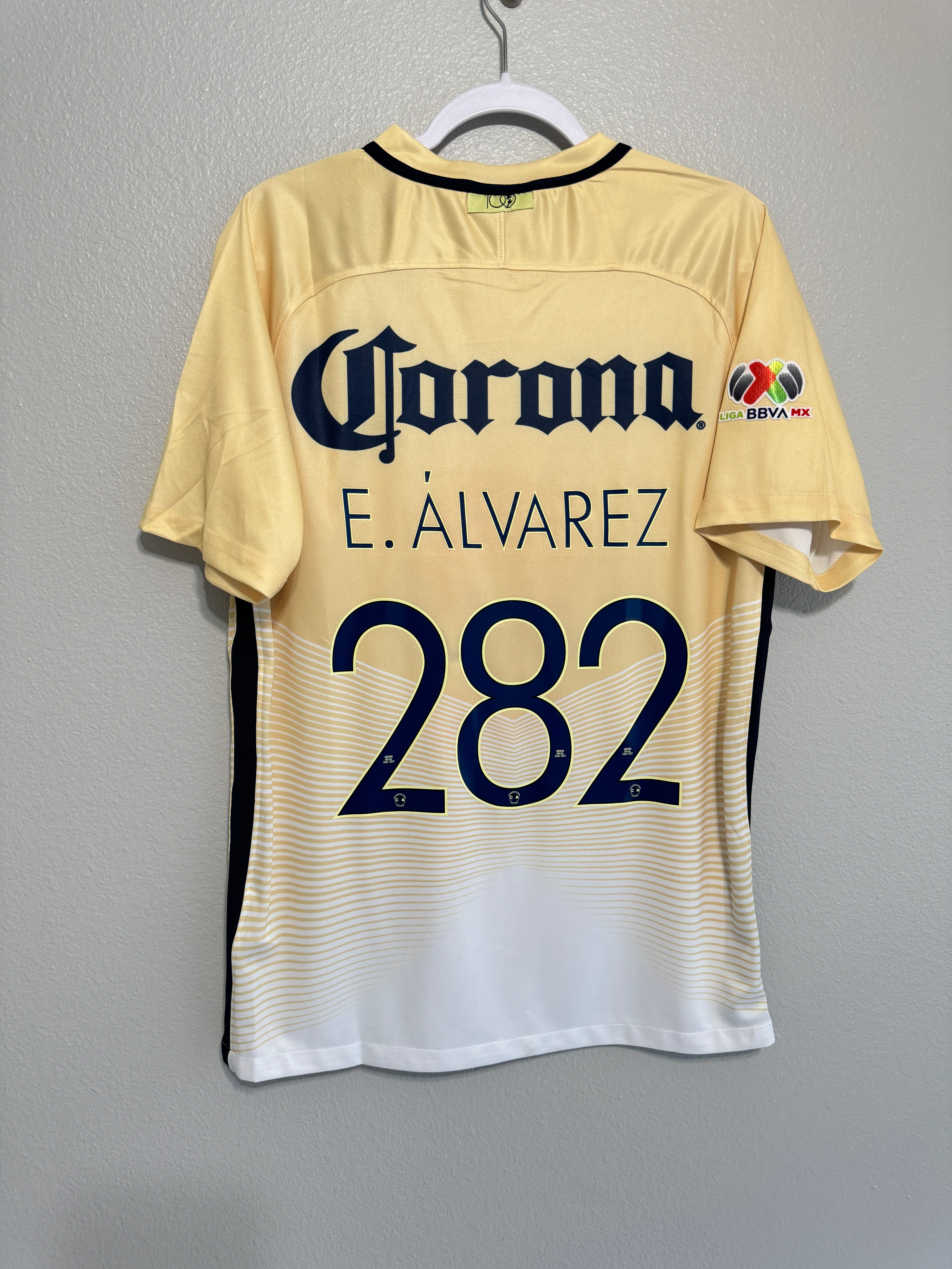 Club america 2016 Edson Alvarez centenary home jersey