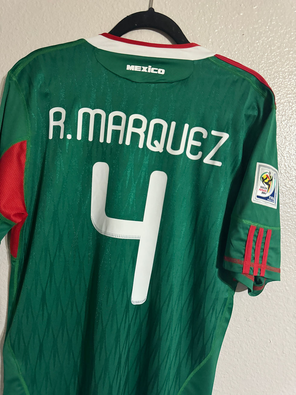 Thumbnail: Mexico 2010 Rafa Marquez World Cup home jersey