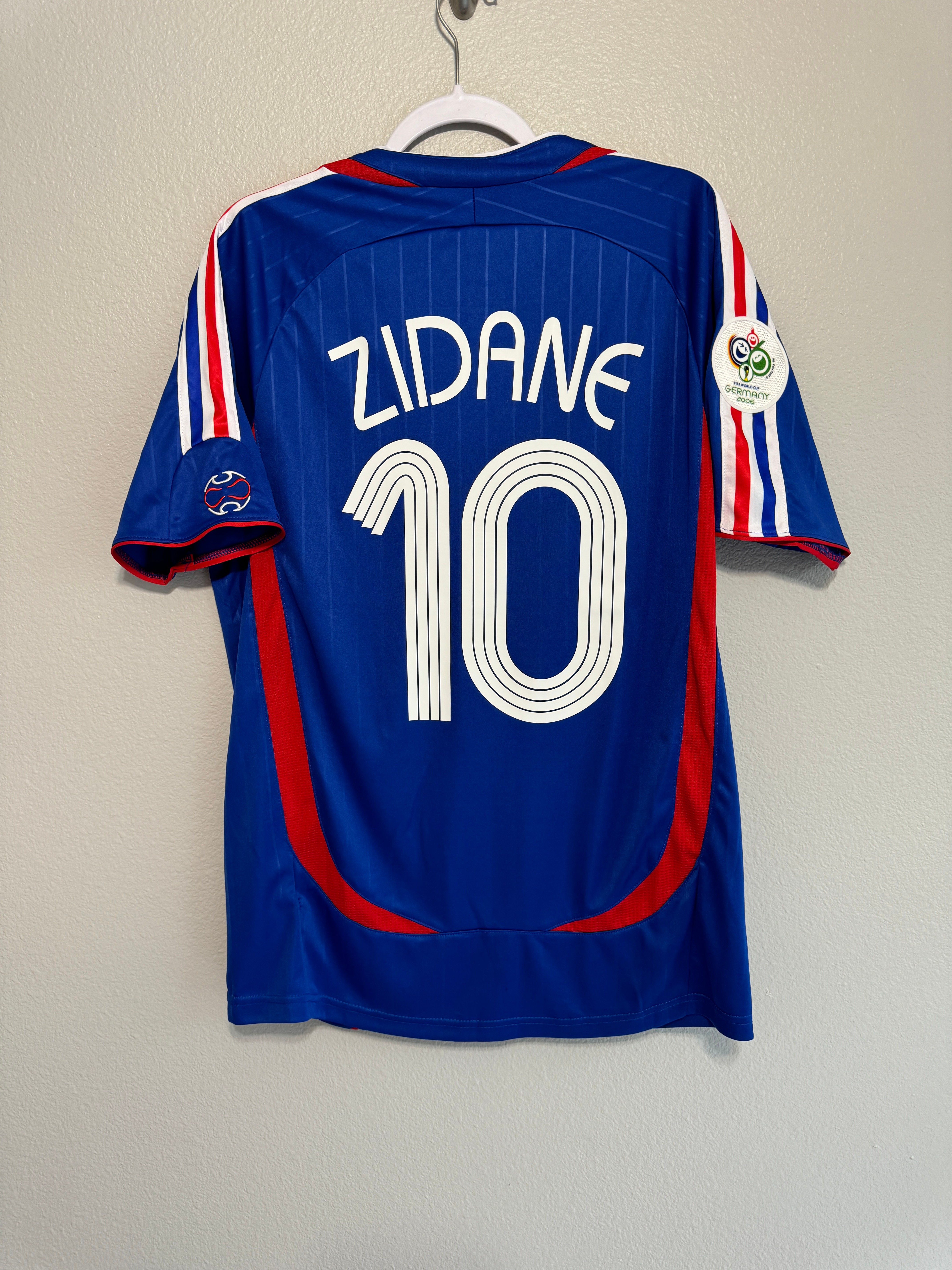France 2006 Zidane World Cup home jersey