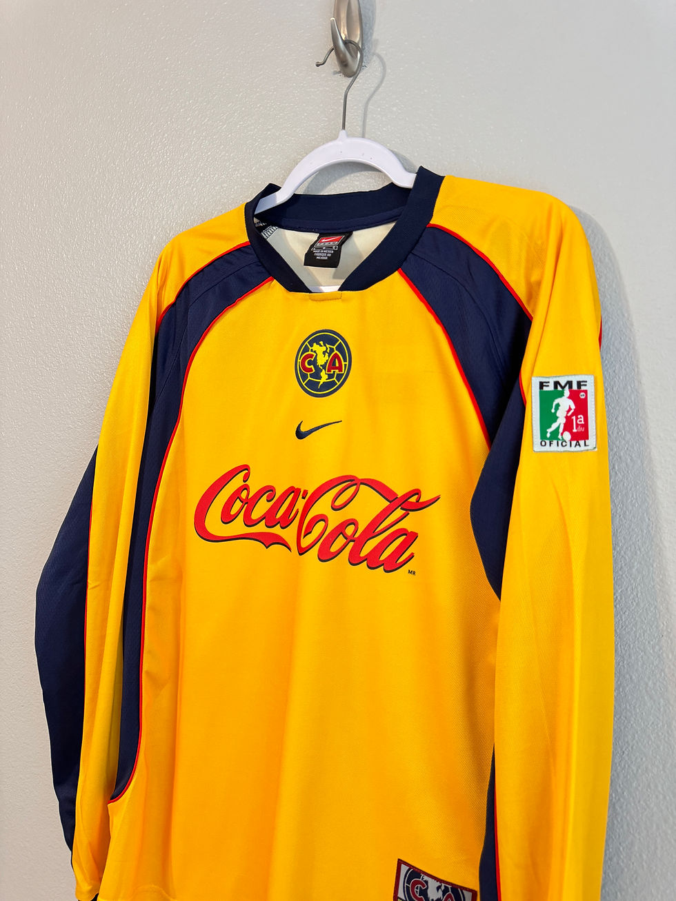Thumbnail: Club America 2001/2002 home long sleeve jersey