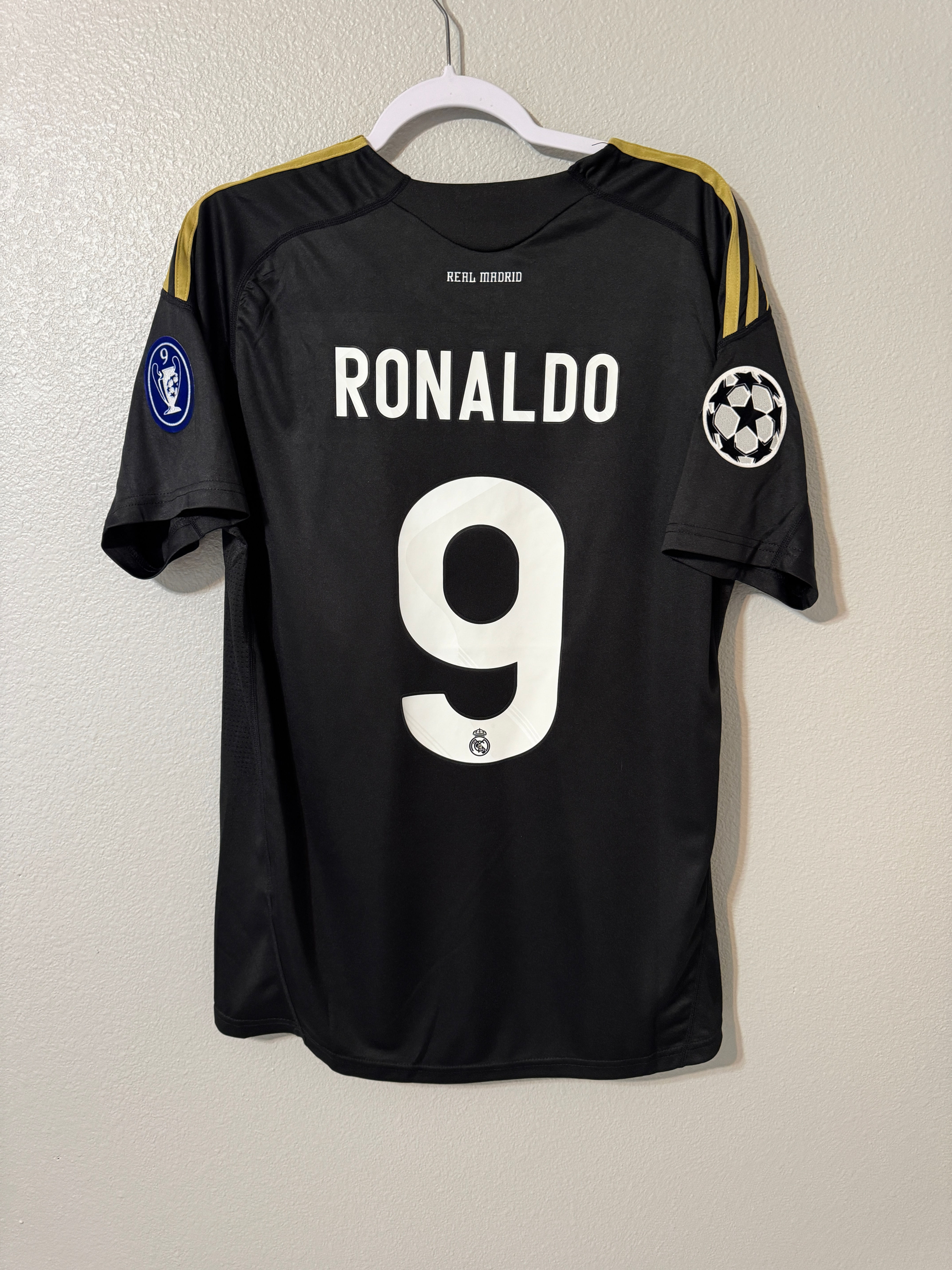 Real Madrid 2009/2010 Ronaldo UCL third jersey