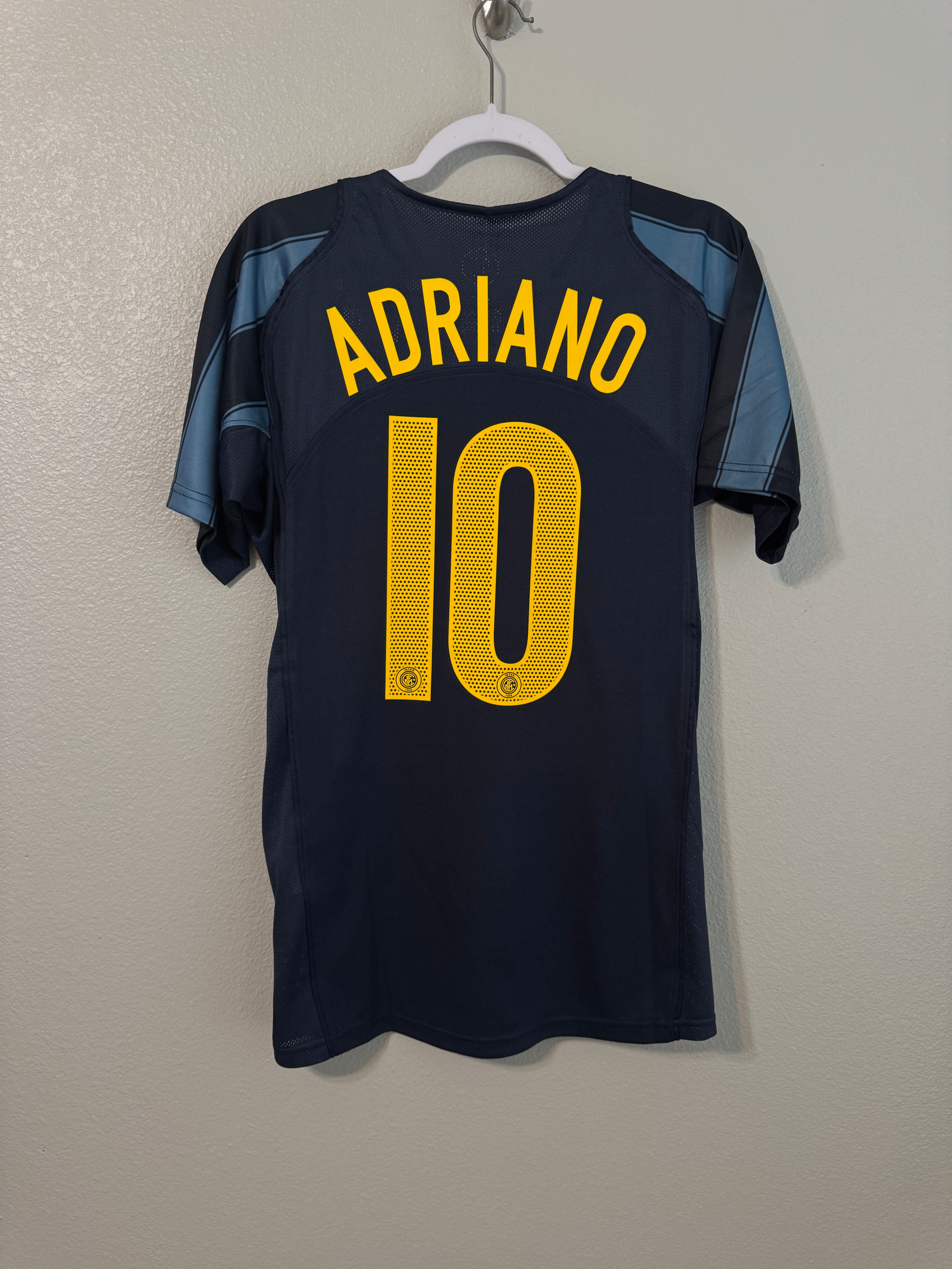 Inter Milan 2004/2005 Adriano third soccer jersey