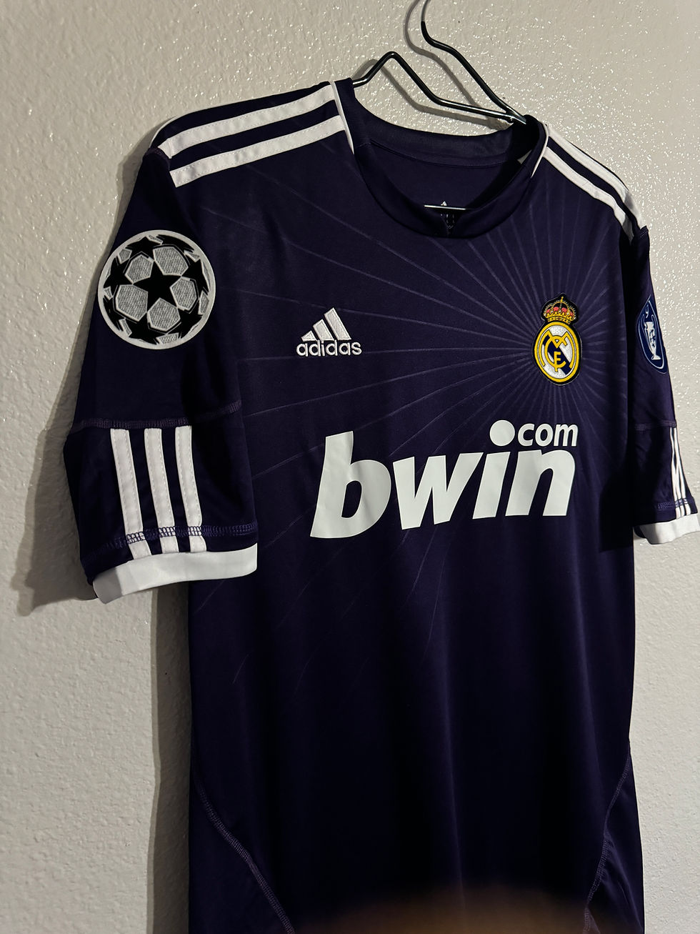Thumbnail: Real Madrid 2010/2011 Ronaldo UCL third jersey