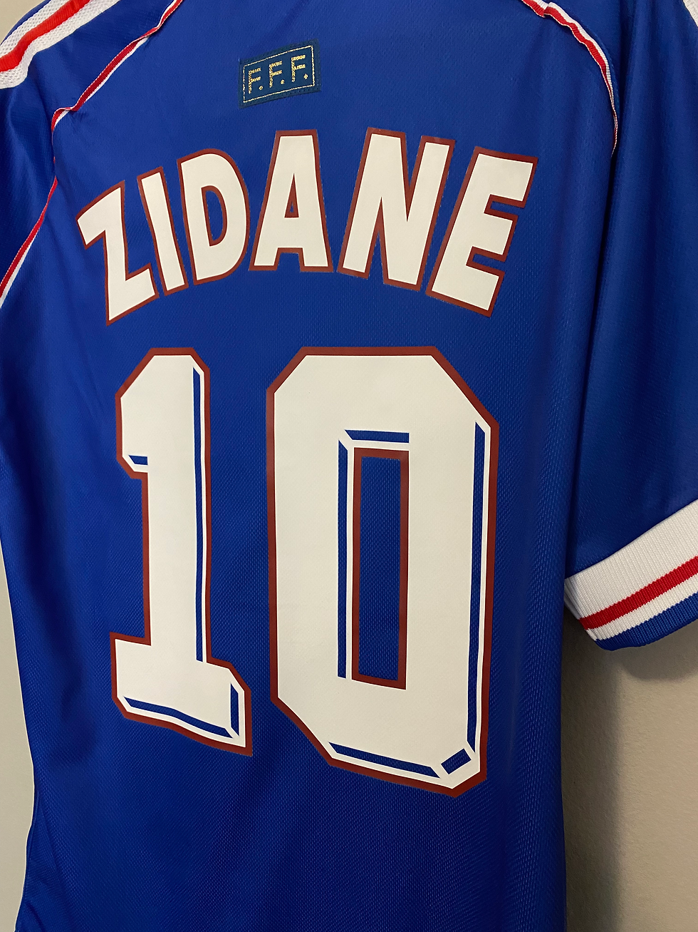 Thumbnail: France 1998 Zidane World Cup home jersey