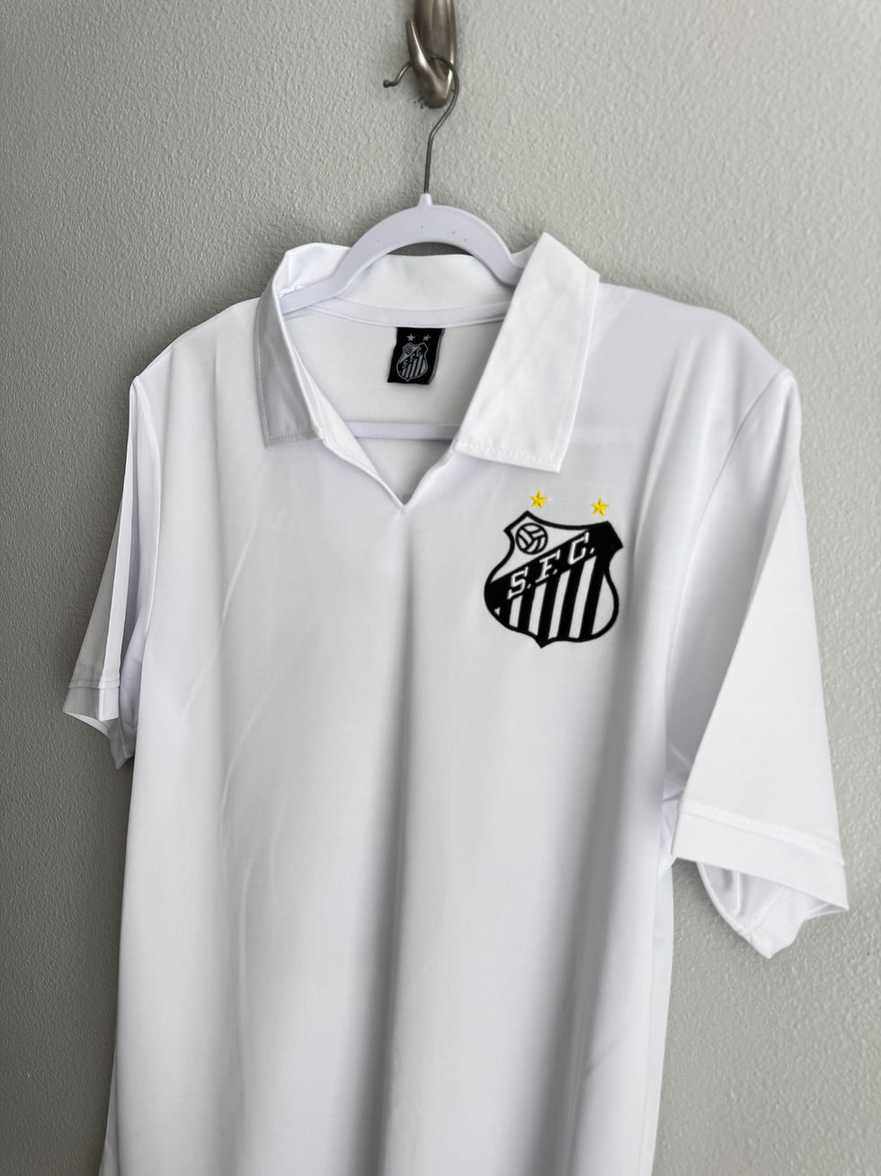 Thumbnail: Vintage Santos FC 1970 Pele jersey