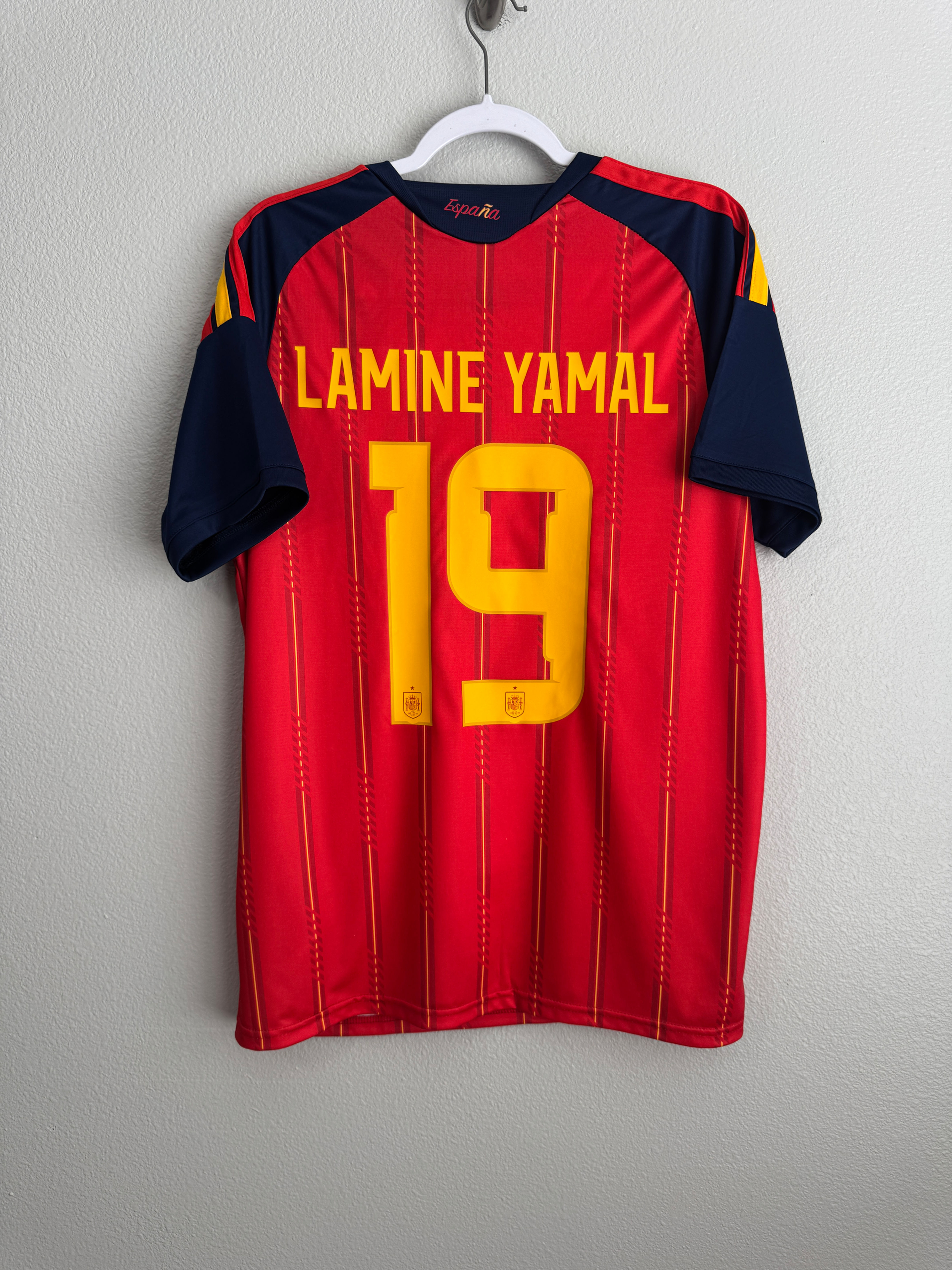 Spain 2026 Lamine Yamal World Cup home jersey