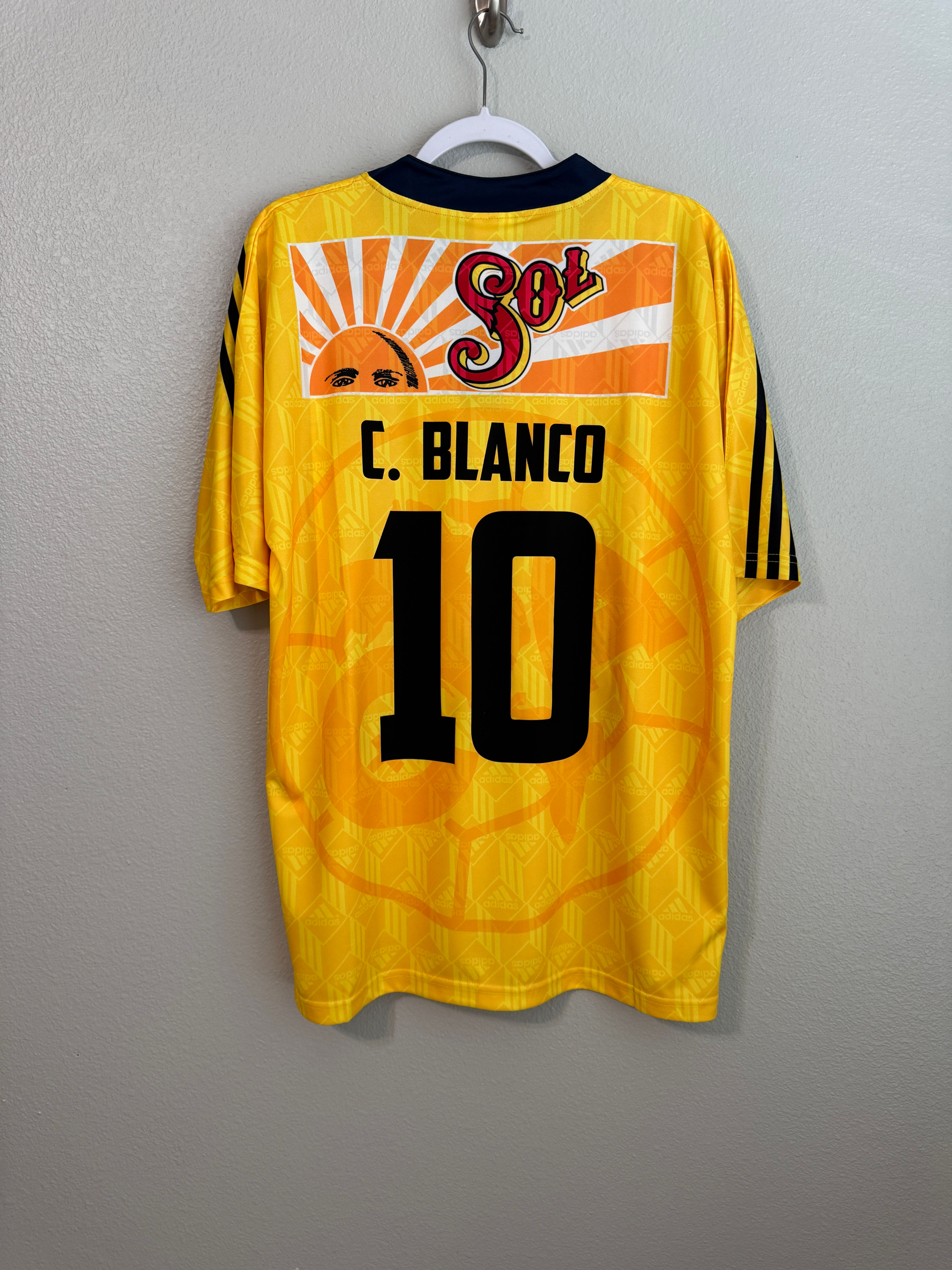Club America 1998 Cuauhtemoc Blanco home jersey