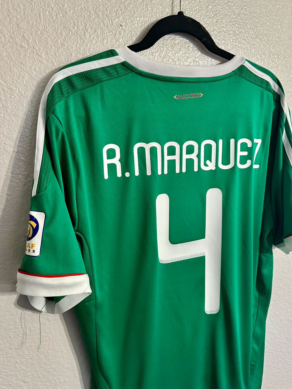 Thumbnail: Mexico 2011 Rafa Marquez gold cup home jersey