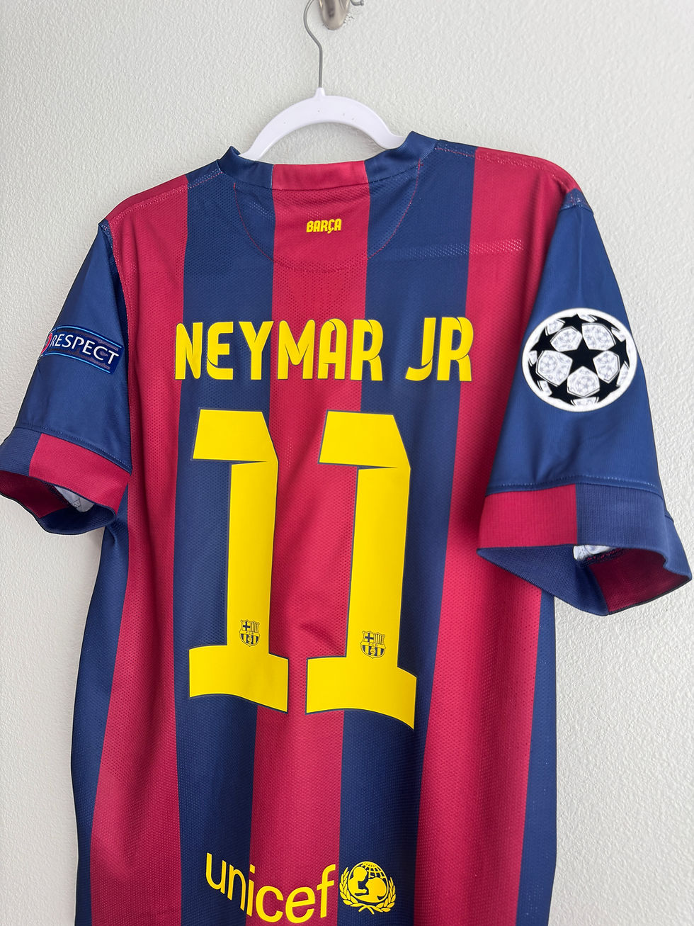 Thumbnail: Barcelona 2015 Neymar UCL final jersey