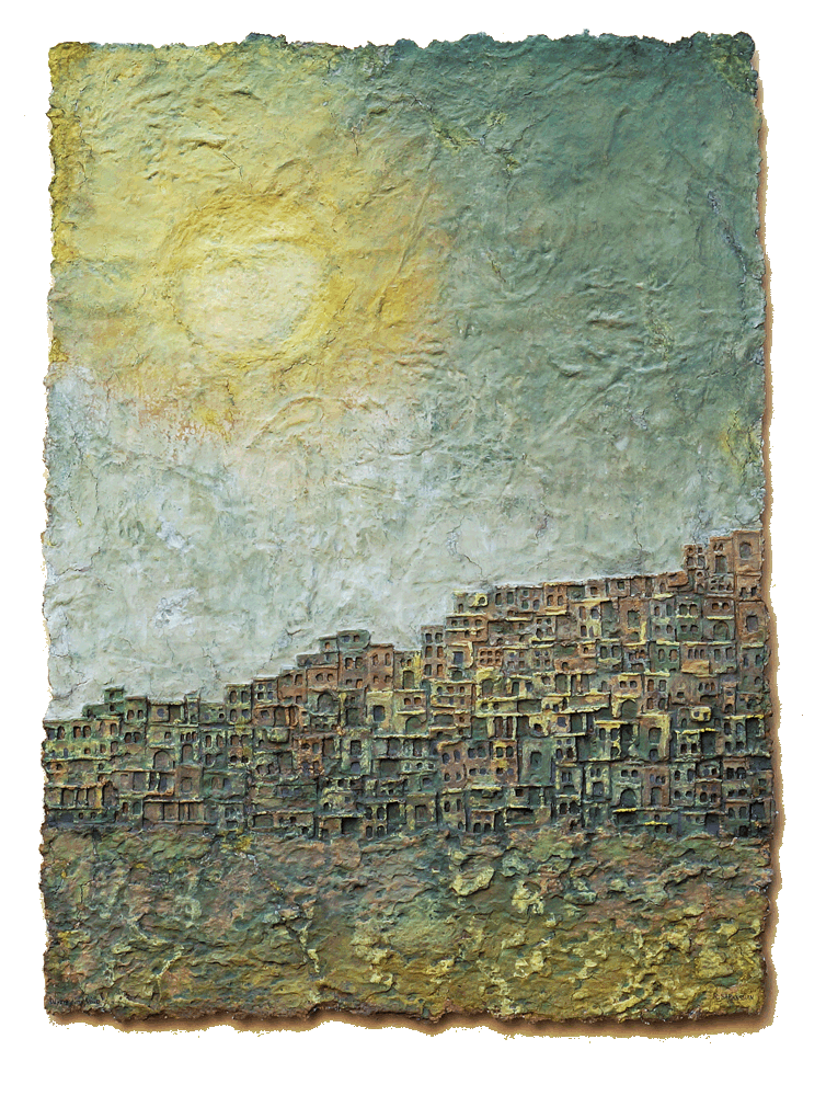 Odyssée d'une ville - (72x91)