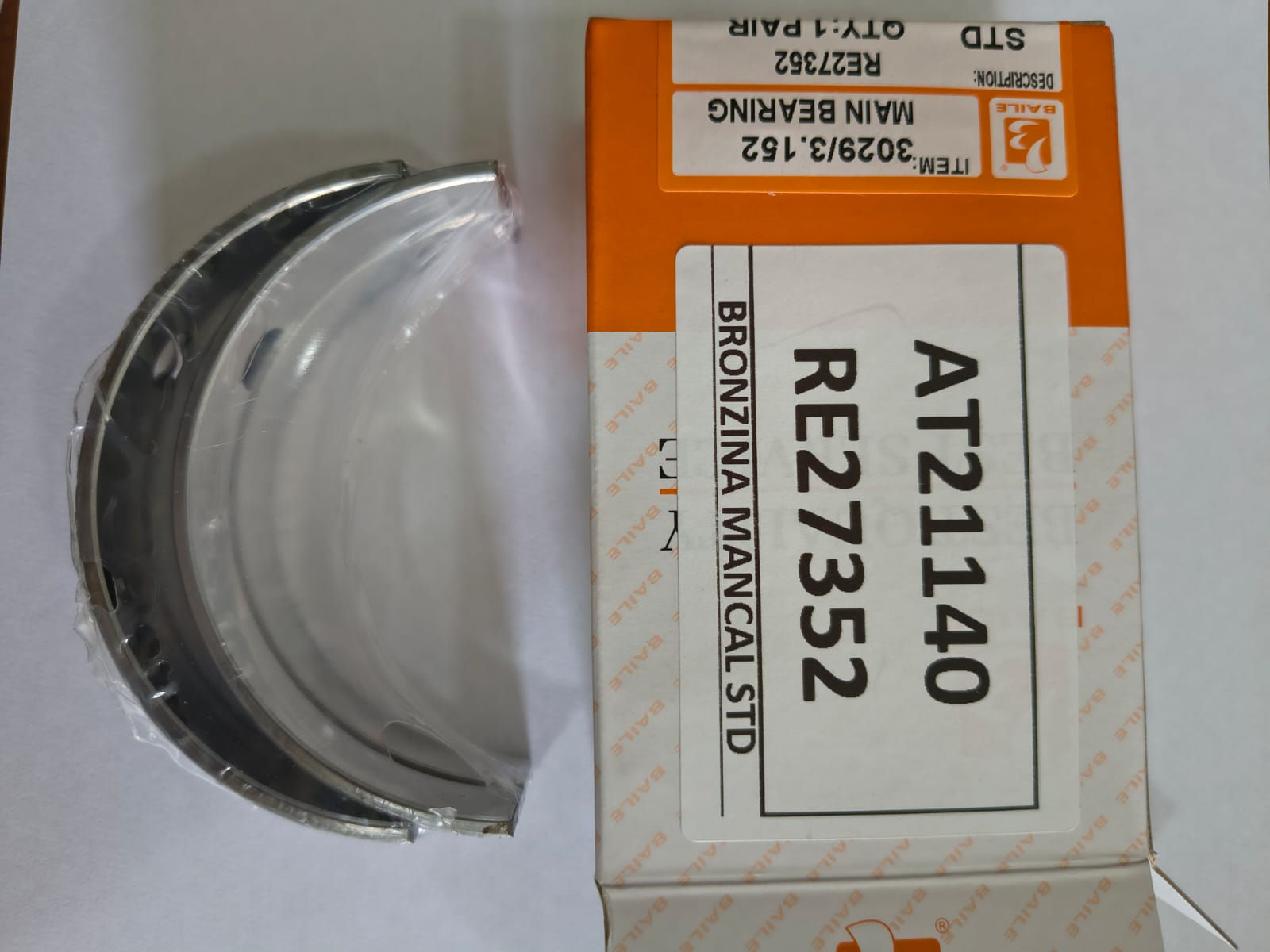 BRONZINA MANCAL STD J DEERE 3029