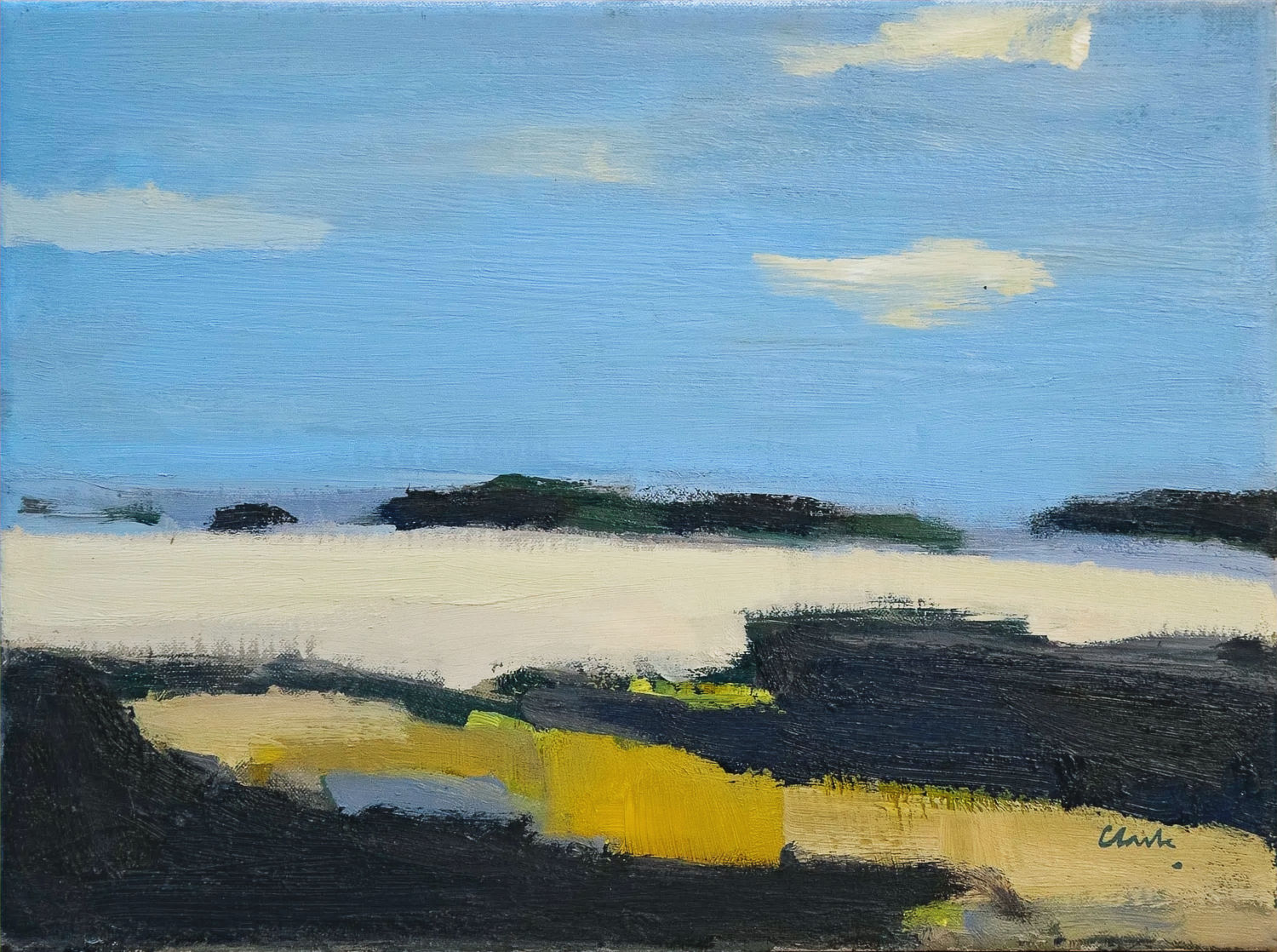 Mull Towards Iona by Michael Clark