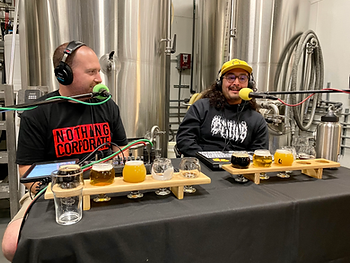Greg Jones of Craft Beer Republic and Philly Martinez of Ventura Coast Brewing Company (VCBC)