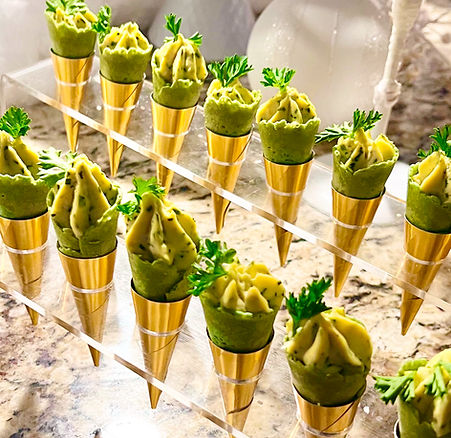 Deviled Egg Cones