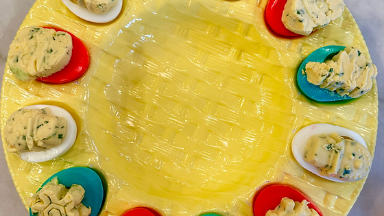 Christmas Deviled Eggs