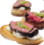 Beef Tenderloin Crostini