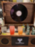 Dry Ice Record Player Cocktail Addition