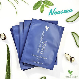 MASQUE BIO-CELLULOSE -  Aloe vera - boite de 5