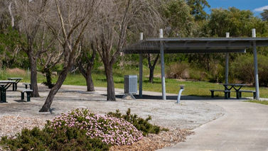 footpath and green grass in a new development
