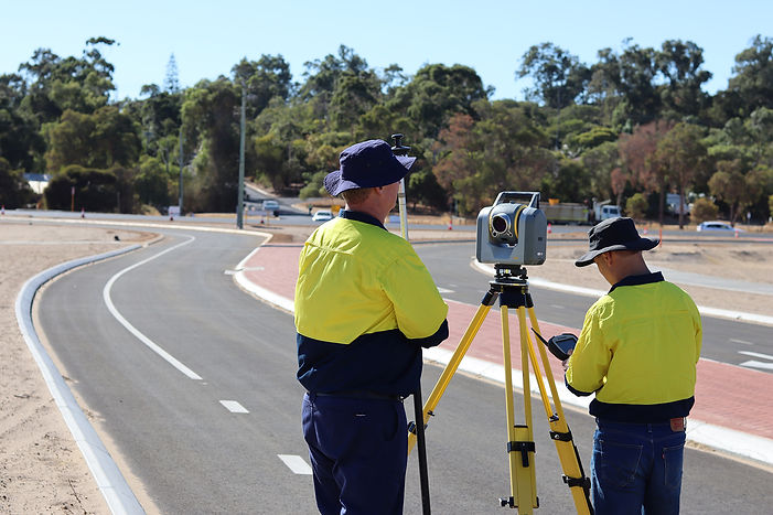 Feature and Contour Surveys being completed by Harley Dykstra