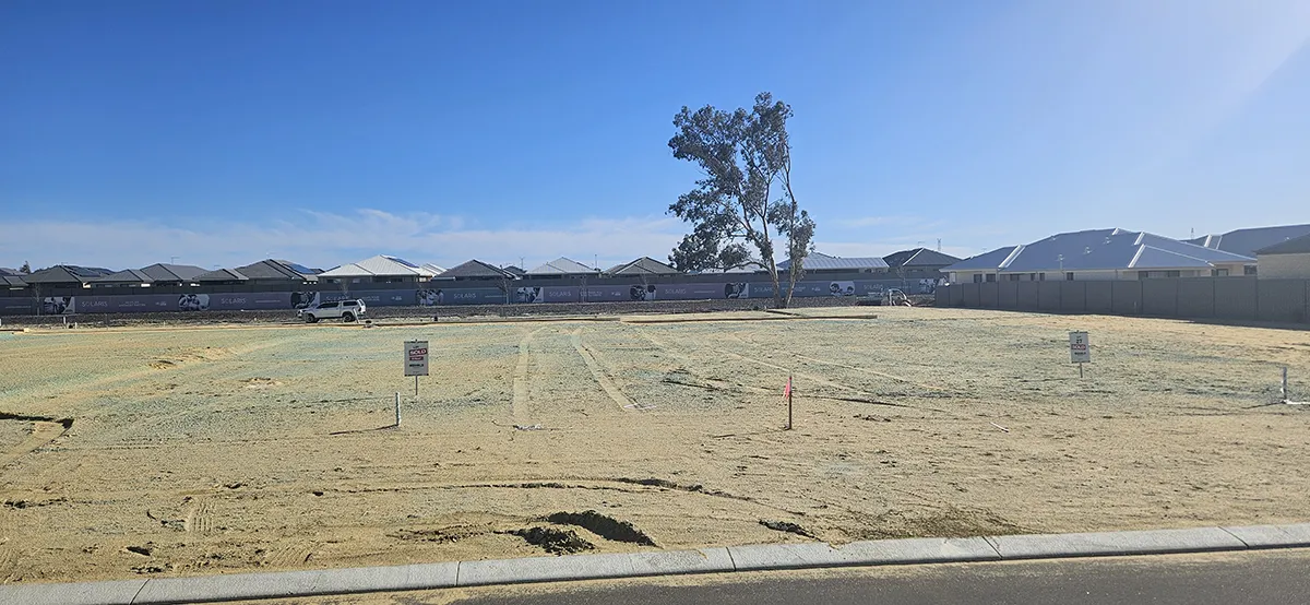 Progress on the 12 Forrestdale Residential Lots. Project Management by Harley Dykstra