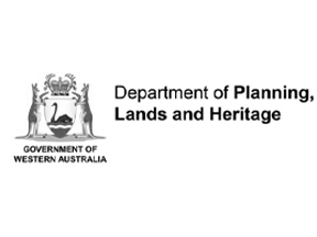 Department of Planning, Lands and Heritage logo WML