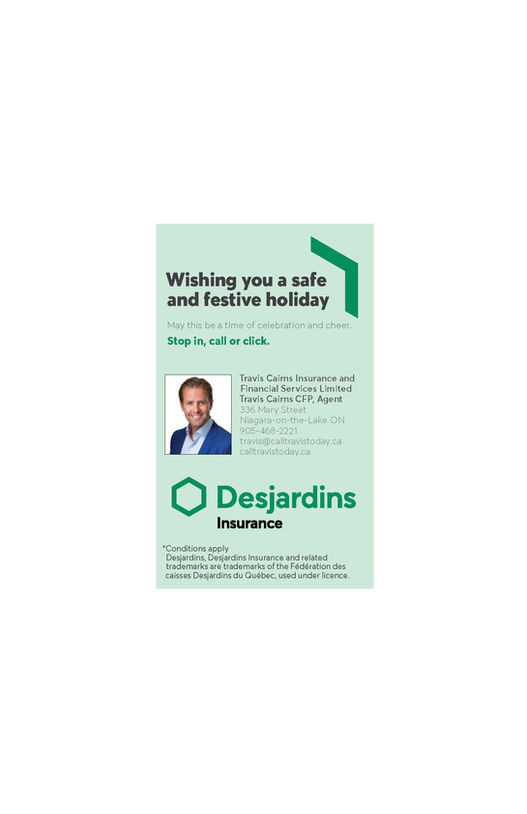 DESJARDINS INSURANCE - TRAVIS CAIRNS AD