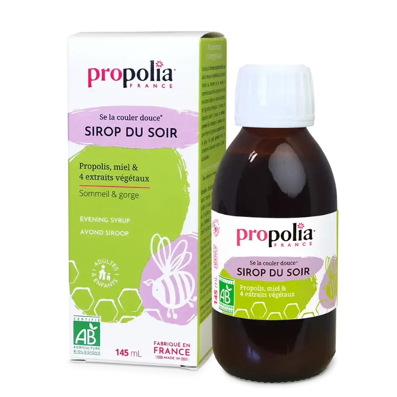 Manino : Propolia Sirop du Soir Bio 145 ml