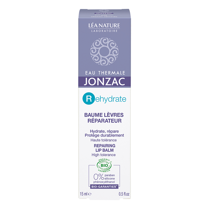 Jonzac : ETJ Rehydrate - Baume Lèvres Réparateur Bio (non parfumé) 15 ml