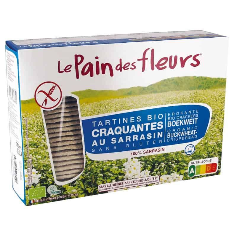 LPDF Tartines au sarrasin sans sel ni sucres bio 300 gr
