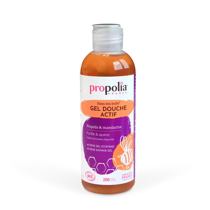 Manino : Propolia Gel Douche Actif Propolis Mandarine Bio 200 ml