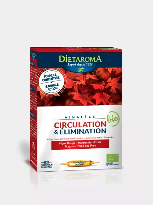 Manino : Vinalège Circulation & Elimination Bio 20 Amp