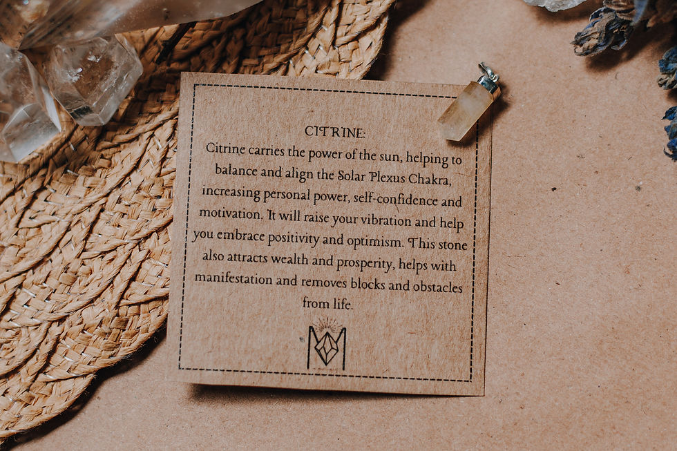 Thumbnail: Citrine Point Silver Pendant