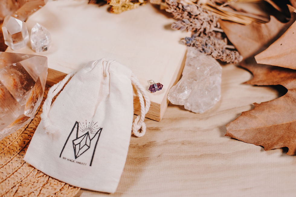 Thumbnail: Amethyst Horizontal Silver Pendant