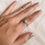 Thumbnail: Larimar Stone Silver Ring