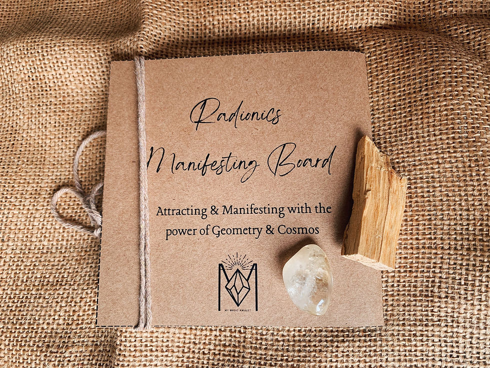 Thumbnail: Radionics Manifesting Board