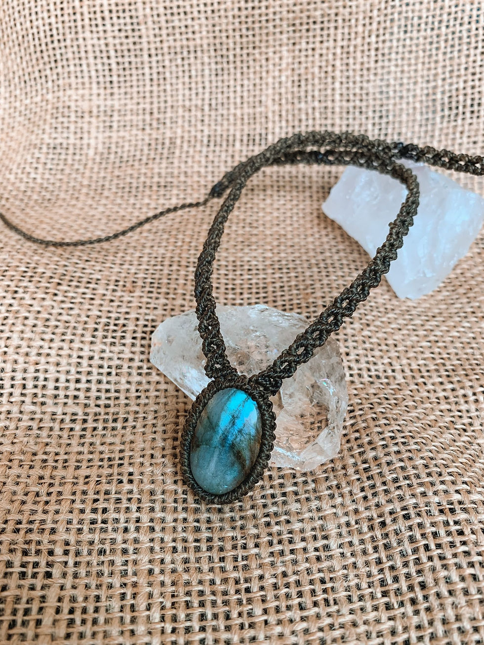 Thumbnail: Labradorite Choker Necklace