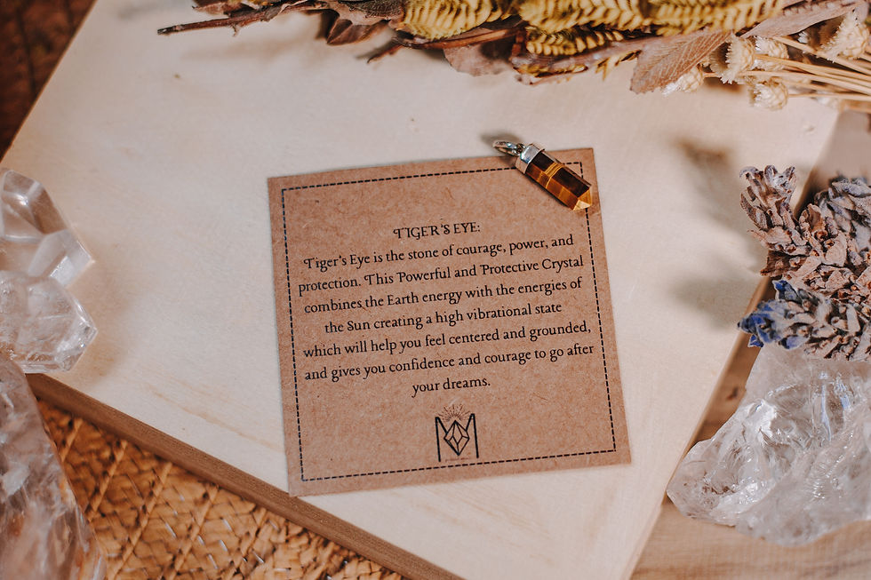 Thumbnail: Tiger’s Eye Point Silver Pendant