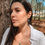 Thumbnail: Raw Emerald Threader Silver Earrings