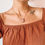 Thumbnail: Rhodochrosite Necklace Macrame