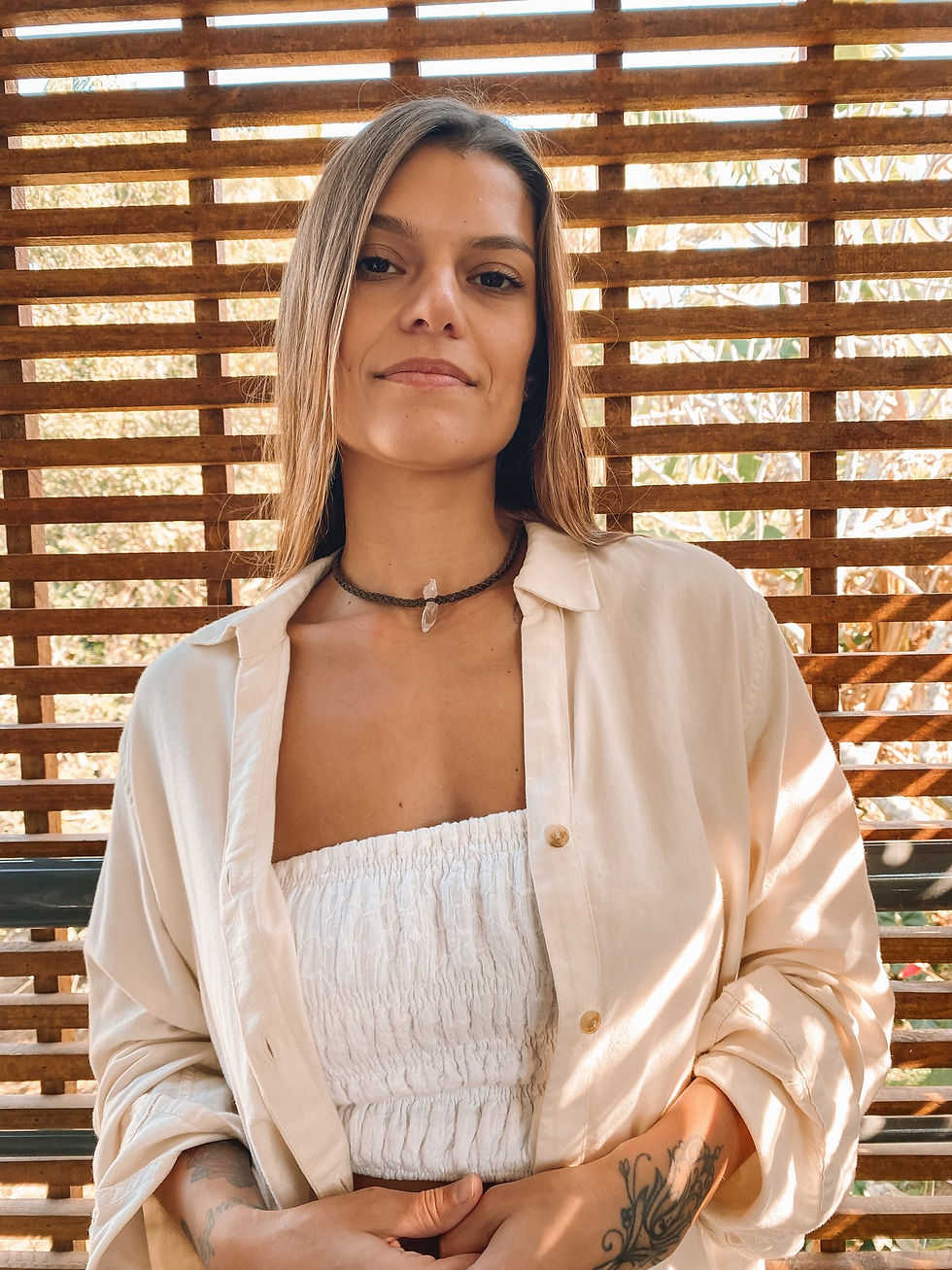 Thumbnail: Clear Quartz Choker Macrame