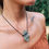Thumbnail: Pyrite Necklace Macrame