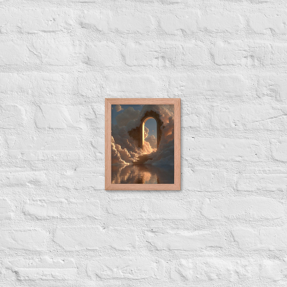 Thumbnail: John 14:2–3 | Scripture Wall Art | Framed Poster