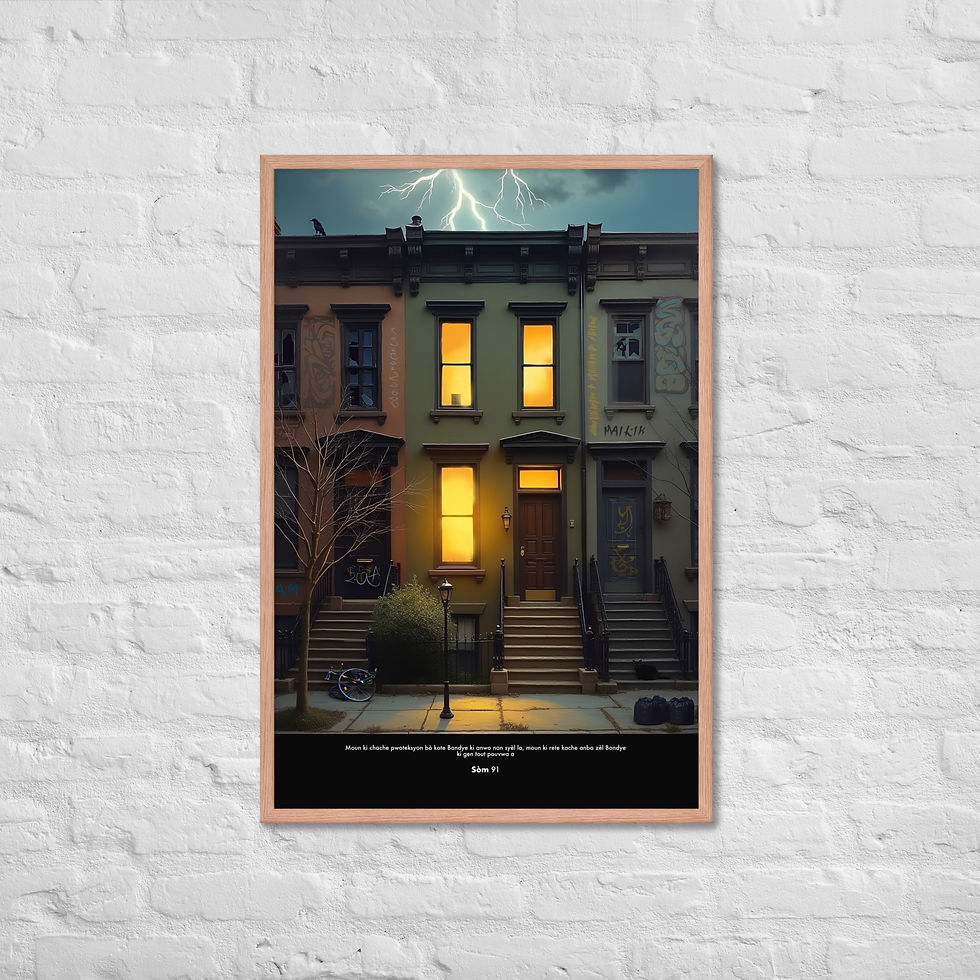 Thumbnail: Sòm 91 Framed Poster