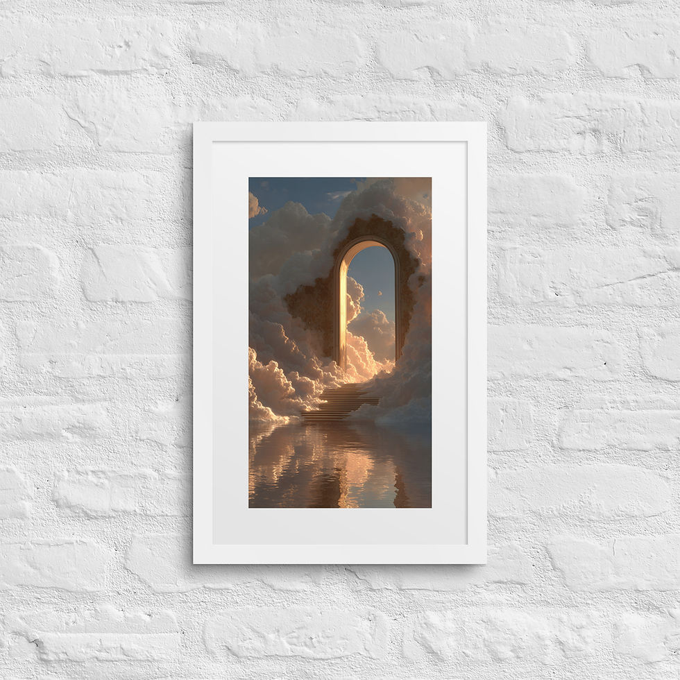 Thumbnail: John 14:2–3 | Scripture Wall Art | Framed poster