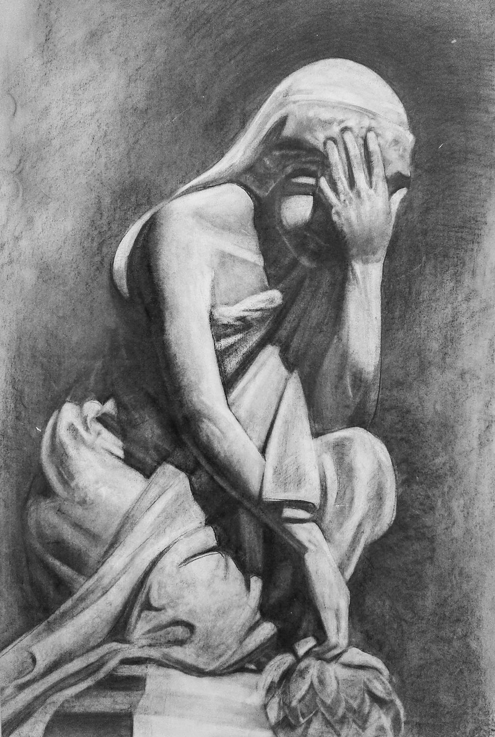 weeping on the cemetery 2014