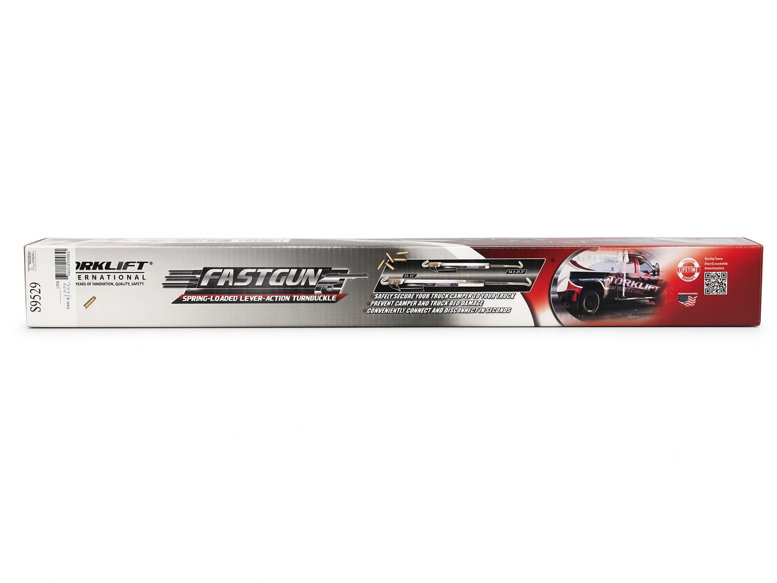 Torklift FastGun Tendeur à levier à ressort pour campeur
