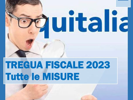 Tregua Fiscale 2023 Rottamazione